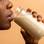 Bouteille Shaker Mini Hô — Verre & bambou