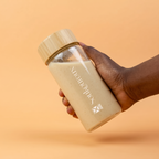 Bouteille Shaker Mini Hô — Verre & bambou