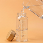 Bouteille Shaker Mini Hô — Verre & bambou