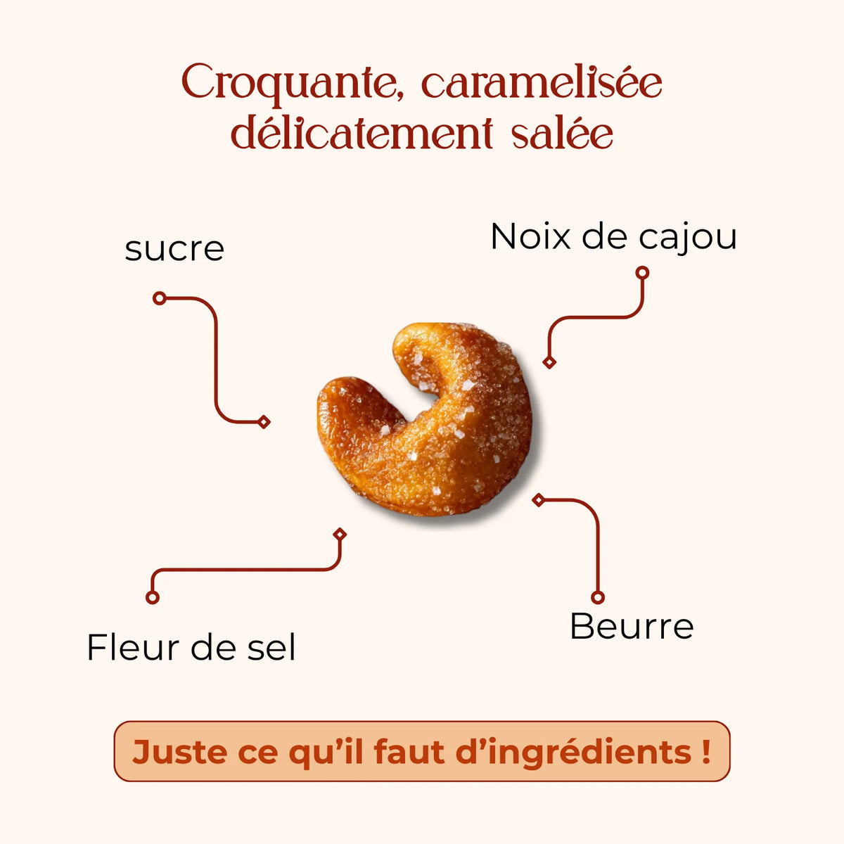 noix de cajou, Soro Cajou croquant Soukouroux