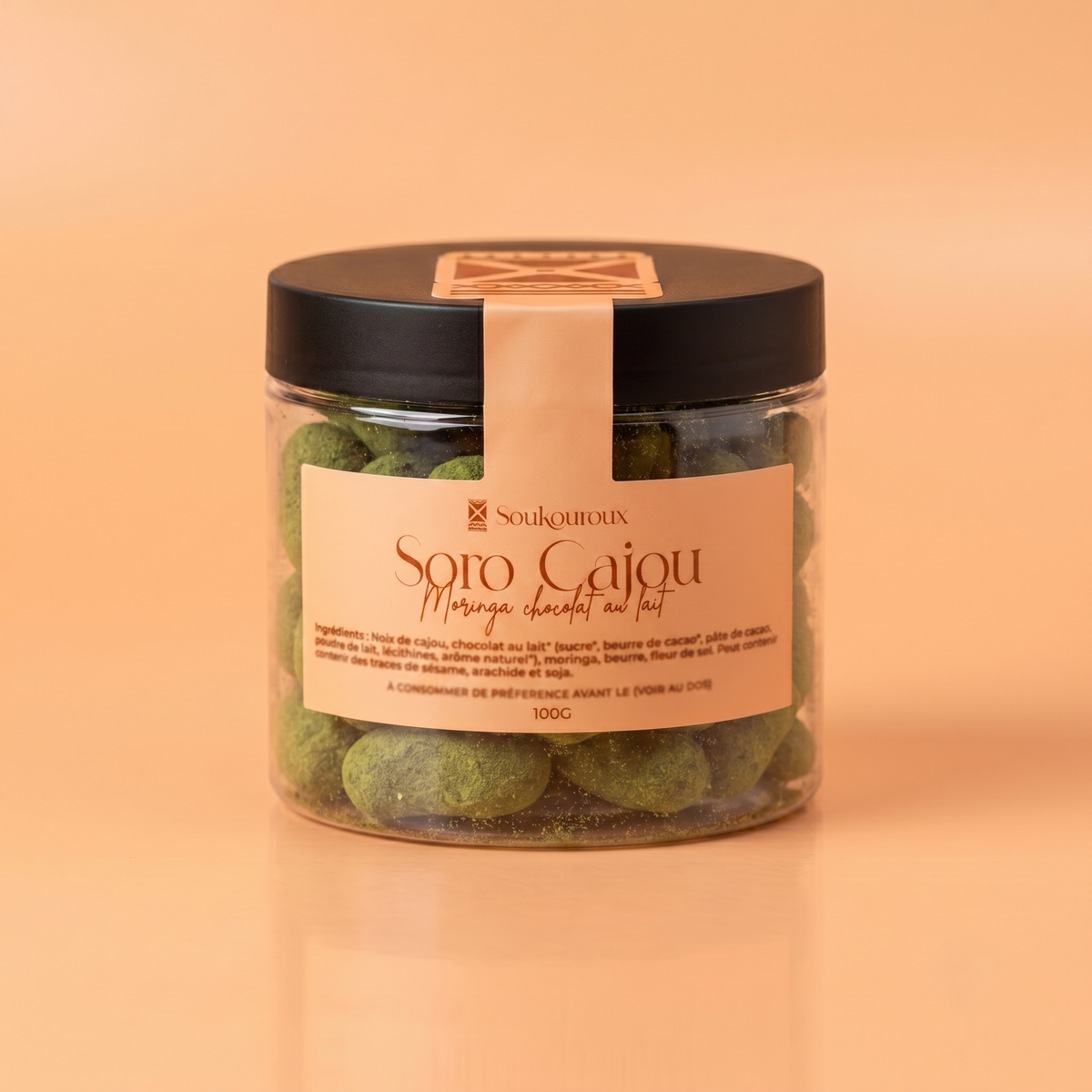 Pot de Soro Cajou Chocolat et Moringa, Soukouroux