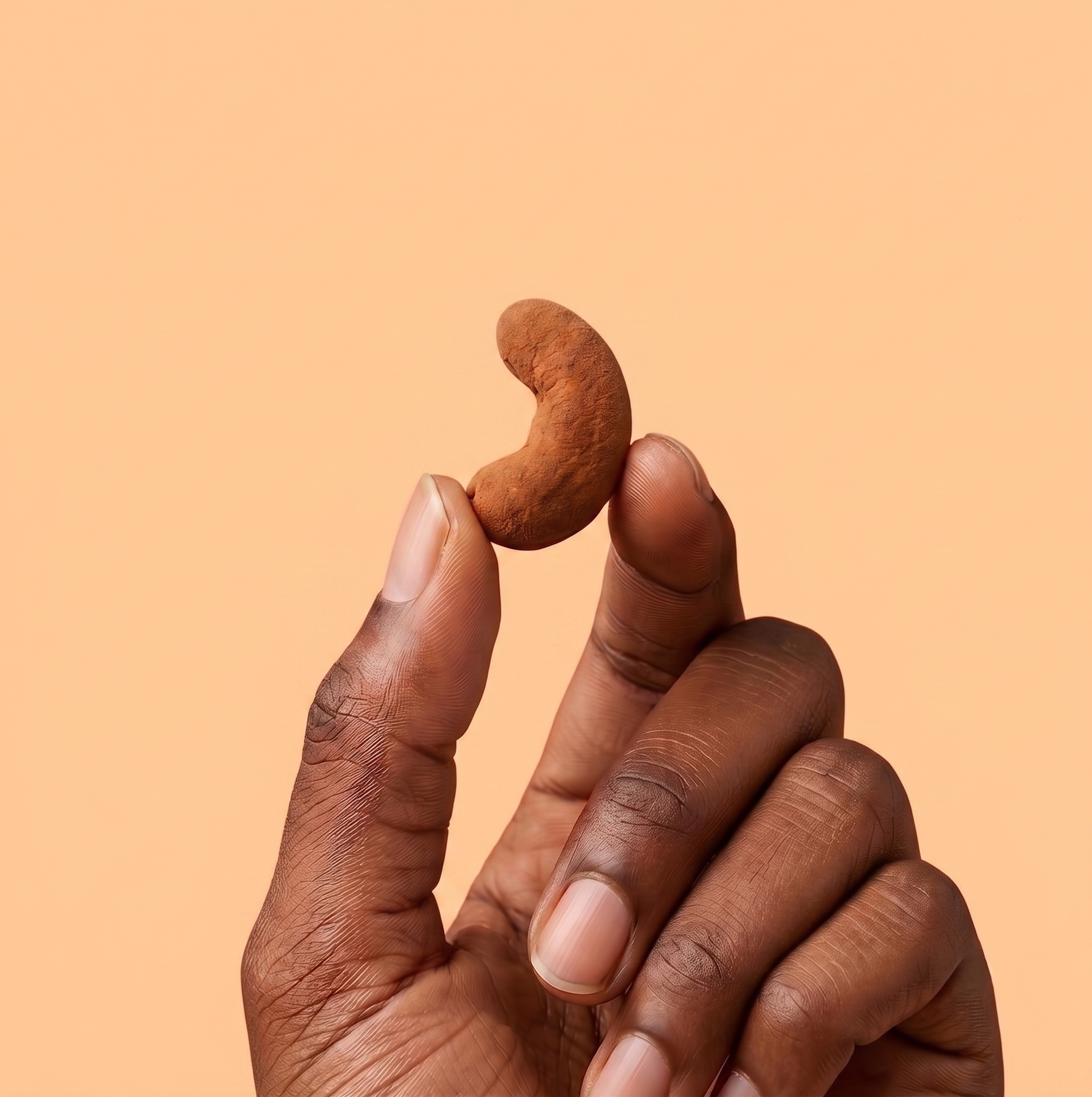 Soro Cajou — Noix de cajou, chocolat au lait, pèbè & fève de tonka