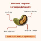 Soro Cajou, Noix de cajou moringa & chocolat au lait