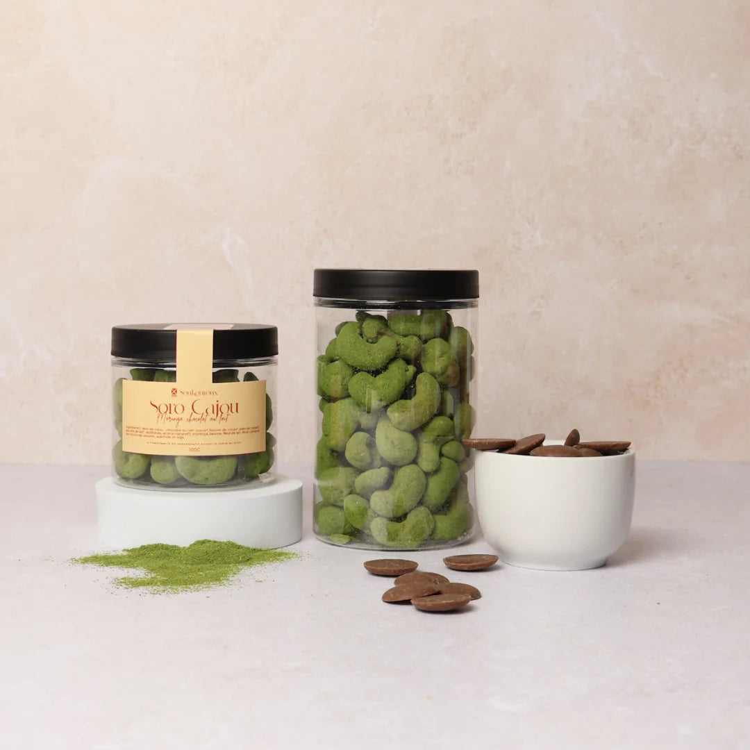 Soro Cajou, Noix de cajou moringa & chocolat au lait