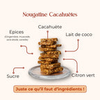 Nouga Tiga — Nougatine arachide, lait de coco & épices