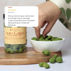 Dégustation du Soro Cajou Chocolat Moringa à la main, Soukouroux